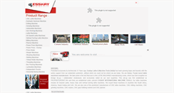 Desktop Screenshot of esskaylathe.com